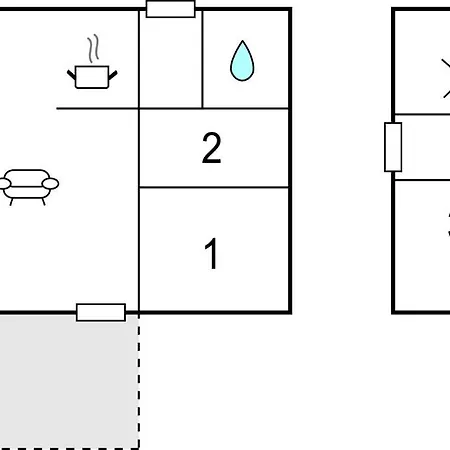 Two-bedroom With A Fireplace 06 Dom wakacyjny *